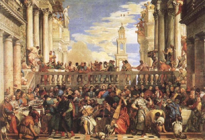 VERONESE (Paolo Caliari) The Wedding Feast at Cana oil painting picture